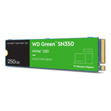 250gb Ssd Nvme M 2 2280 Wd Green 2400mb s Sn350 Wds250g2g0c