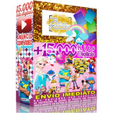 259 Papéis Glitter 15 000 Kits De Papéis Scrapbook Digital