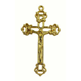 25crucifixos Dourados 5 0cm P