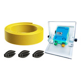 25m Tubo Isolador 3 8 Eletrificador Solar 50 Castanha
