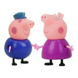 25pcs Peppa Pig Family Personagens Figura De Ação Brinquedos