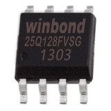 25q128fvsg 25q128 Eprom Bios Ci Virgem 3 3v Winbond 5 Pçs