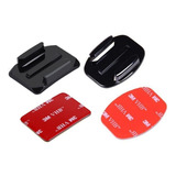 25x Base Suporte Curvo 25x Base Plana Adesivo 3m Gopro