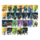 26 Cartões Para Nintendo Amiibo Com