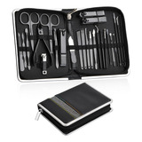 26 Kit Manicure Cortador De Unha Em Inox Presente Masculino