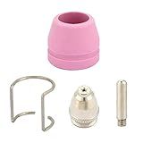 26 Peças Conjunto De Bicos De Eletrodos Tocha De Corte De Plasma AG60 SG55 Consumíveis Bicos De Eletrodos Kit De Copos
