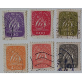 26343 Portugal Lote Com 6 Selos