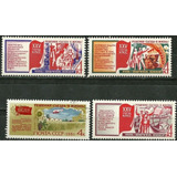 26901 Russia Lote Com 4 Selos 1976
