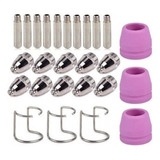 26pc Ag60 Sg55 Cut60 Lgk60 Bicos Eletrodo Consumíveis Plasma