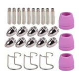 26pc Ag60 Sg55 Cut60 Lgk60 Bicos Eletrodo Consumíveis Plasma