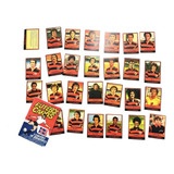 27 Figurinhas Cards Ping Pong Flamengo