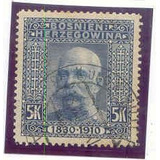 2875 Bósnia Hezergóvina - Yvert 60, Circ