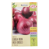 290 Sementes/ 1grama De Cebola Roxa Red Creole
