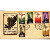 2941 Espanha - Fdc Série Yvert 965/70 1º Congresso Internaci