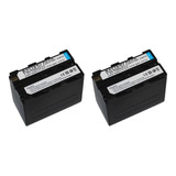 2bateria Np f970 Para Iluminadores De Led nfe F970 970
