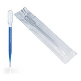 2cx Pipeta Pasteur Descartável Capacidade 3 Ml Pacote 500