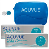 2cxs Lentes De Contato Acuvue Oasys 1-day +brinde Necessaire