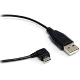 2DM7817 StarTech Com Cabo Micro USB De 30 Cm A Para ângulo Reto Micro B