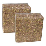2kg Musgo Verde Seco Tipo Graminha Cabeleira Para Kokedama