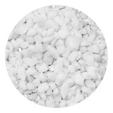 2kg Pedrinha Branca Aquário Jardim Jardinagem Decoração Vaso
