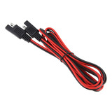 2m 6.6ft 18awg Sae Cabo De Extensão Painel De Carregamento D