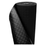 2mts Manta Borracha Preta Tipo Moeda 2mmx1mt Largx2mts Comp