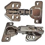 2pç Dobradiças Caneco Pressão Reto Porta Armário Móveis 35mm