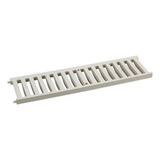 2pç Grelha Piso Pvc Ext 13x50 Cm 3t Cinza Veic Leve Tigre