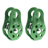 2pcs 20kn Fixed Rope Pulleys For