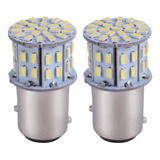 2pcs 6000k Branco 1157 50smd Freio De Cauda Levou Lâmpada De