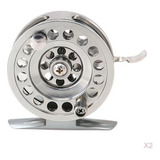 2pcs Carretel De Pesca No Gelo Roda De Balsa De Água