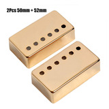 2pcs Humbucker Guitarra Captador Capa 50m+52mm Espaçamento P