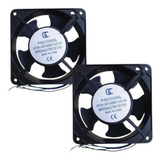 2pcs Micro Ventilador Cooler Ventoinha 120x120x38 110/220v