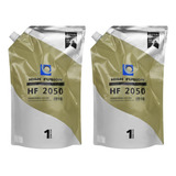 2pcs Recarga Preta P/ Toner High Fusion Hf 2050 1kg Tinta Preto