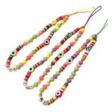 2pcs Strap Phone Miçanga Para Celular Cordinha Favorito 3-6