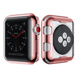 2pcs Bumper Case Capa Proteção 360 Compatível Apple Watch