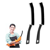 2pcs Escova Limpeza De Lacunas Canto Fino Banheiro Cozinha