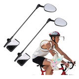 2pcs Espelho Para Capacete De Bicicleta Espelho Retrovisor