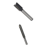2pcs Flush Pattern Router Bit 8mm Shank 2 Flutes