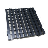 2pcs Pallet Palete Estrado Plástico 50x50 Cm Qualidade Cores Cor Preto