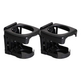 2pcs Suporte De Garrafa De Bebida Dobrável De Carro Suporte