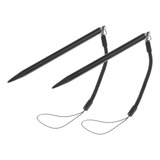 2pcs Universal Abs Tela De Toque Resistiva Stylus Thin Pen