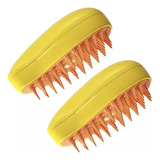 2peças Pet Vapour Brush 3 Em 1 Spray Hair Comb