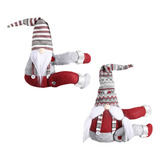 2peças Prendedores Cortina Natal Para Decoração Papai Noel