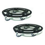 2un Suporte Para Plantas C/ Rodinhas Silicone 25cm
