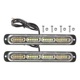 2un Barra De Led Efeito Strobo Caminhão guincho E Automotivo