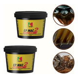 2un Graxa De Cálcio Koube Ep Mac2 Nlgi 2 500g Resistente