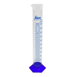 2un Proveta Graduada Vidro Base Poli 1000ml Frete Gratis