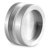 2un Puxador Concha transpasse Para Box Furo 14mm