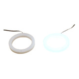 2x Aros Argola Angel Eyes Led Drl Para Farol - Frete Grátis